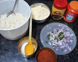 चावल पकौड़ा (chawal pakoda recipe in Hindi) रेसिपी चरण 1 फोटो