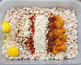 Foto del paso 2 de la receta: 🍗Medallones de pollo, calabaza y porotos + ensalada de yapa🍗 Fácil, económico y rendidor 🌟