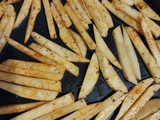 Merluza rebozada con papas fritas 2 versiones todo al horno