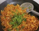 A picture of step 2 of Irani samosa.