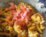 A picture of step 3 of Dry Masaledar Cauliflower.