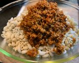 Rakott tészta (szénhidrátcsökkentett tésztával) recept fázis 2 fotója