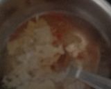 A picture of step 3 of Papad ki sabzi.