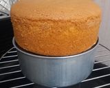 عکس مرحله 2 از دستور کیک اسفنجی دو تخم مرغه