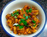 A picture of step 2 of Garlic Chutney Mushroom.