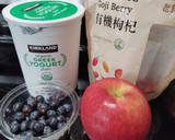 優格水果點心的食譜步驟1照片