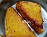 A picture of step 5 of Harissa Toast.