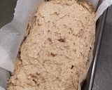 A picture of step 4 of Banana bread (no dairy, no egg, no sugar).