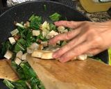 A picture of step 5 of Grandma’s Sautéed Bok Choy w/ Tofu.