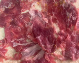 Foto del paso 2 de la receta: Fajita de carpaccio de presa ibérica