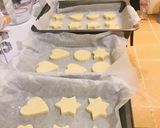 A picture of step 8 of Scottish shortbread cookies.