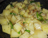 Foto del paso 5 de la receta: Bacalao con papas