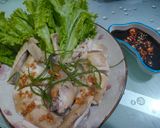 Foto langkah ke 3 dari resep Ayam Kukus (Pek Cam Ke).