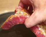 A picture of step 4 of Kickin' Tuna Steak.