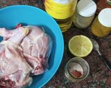 Foto del paso 1 de la receta: Pollo marinado al horno con papas haraganas