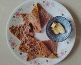 A picture of step 5 of #CP# Paratha stuffed with raw singhada.