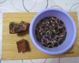 Bableves 🥣 lila 🟣 lóbabbal és füstölt 🐖 francia🇫🇷 csülökkel 🔥 recept fázis 1 fotója