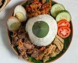 Cara Membuat Tumpeng Mini Nasi Gudeg 4