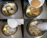 Φωτογραφία βήματος 2 της συνταγής Γλυκό snack με βρώμη, σοκολάτα, σταφίδες και φουντούκια