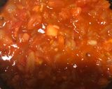 A picture of step 4 of Hamburger Sauce.