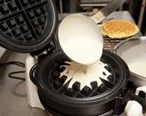 Pas rețetă Waffe -vafe, gofre, rețetă de bază 3 fotografie