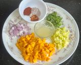 A picture of step 3 of Double Mango 🥭 Pani Puri (Summer street food with a fruity twist).