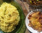 A picture of step 5 of Hyderabadi Khichidi.