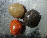 صورة لخطوة 2 من وصفة فقيقصات مالحين بعجينة واحدة 3 نكهات 😋 بمناسبة عاشوراء