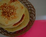 Foto langkah ke 7 dari resep Roti Pita Teflon Empuk Dan Kopong | Anti Gagal.