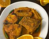 A picture of step 9 of Rohu Rui Fish In Orange JuiceGravy.