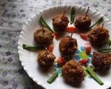 A picture of step 8 of Potato mix bell pepper crispy cheese balls.