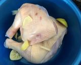 Hình bước làm 1 của món Gà nấu măng
