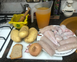 Foto del paso 1 de la receta: Guisado de rape y merluza