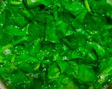 A picture of step 2 of Palak Paneer.