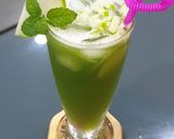 Hình bước làm 3 của món Trà táo xanh bạc hà