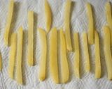 A picture of step 2 of French fries.
