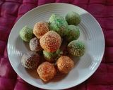 Foto langkah ke 9 dari resep Onde onde rainbow.