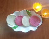 A picture of step 3 of Diwali rose flower mithai (sweet) 🪔♥️🪔.