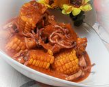 Foto langkah ke 4 dari resep Cumi saus Padang.
