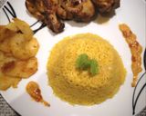 A picture of step 17 of Nandos peri peri Chicken with Rice.