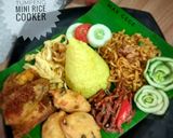 Foto langkah ke 11 dari resep Nasi Kuning Rice Cooker a. k. a (Tumpeng Mini).