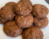 Foto del paso 5 de la receta: Double Double chocolate chips cookies