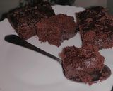 A picture of step 3 of 2min brownie😋.