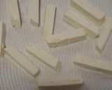 Foto del paso 1 de la receta: Dedos de queso panela en air fryer Receta #600