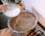 A picture of step 4 of Restaurant Style Chicken Vegetable Corn Soup Recipe 😋.