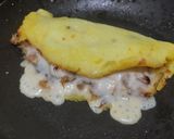 Foto del paso 4 de la receta: Quesadilla🌮de pollo🍗a mi manera🥯🧀🥑