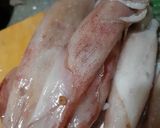 Foto langkah ke 1 dari resep Cumi saos asam manis pedas.
