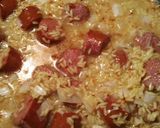 A picture of step 6 of Ginger ale Sausage and Rice.