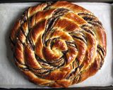 A picture of step 5 of Poppy Seed Twisted Bread.