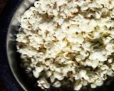 A picture of step 4 of Homemade Popcorns#Endofyearchallenge.
